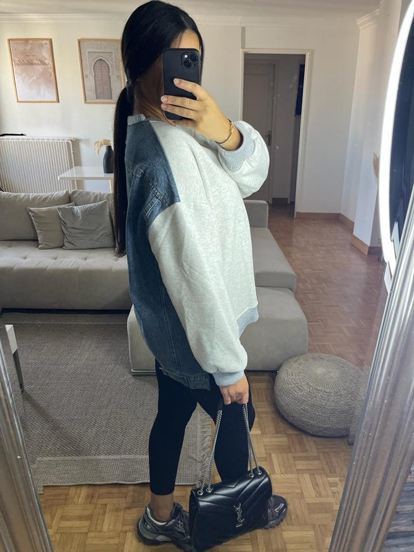 Sweat en jean