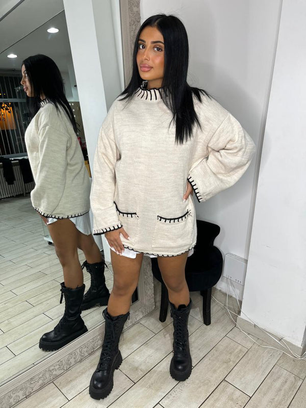 Pull Felicia[beige]