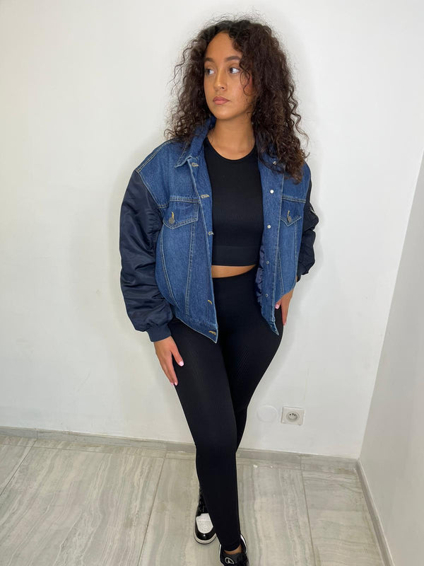 Bombers en jeans
