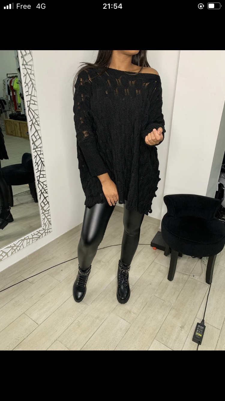 Legging simili cuir