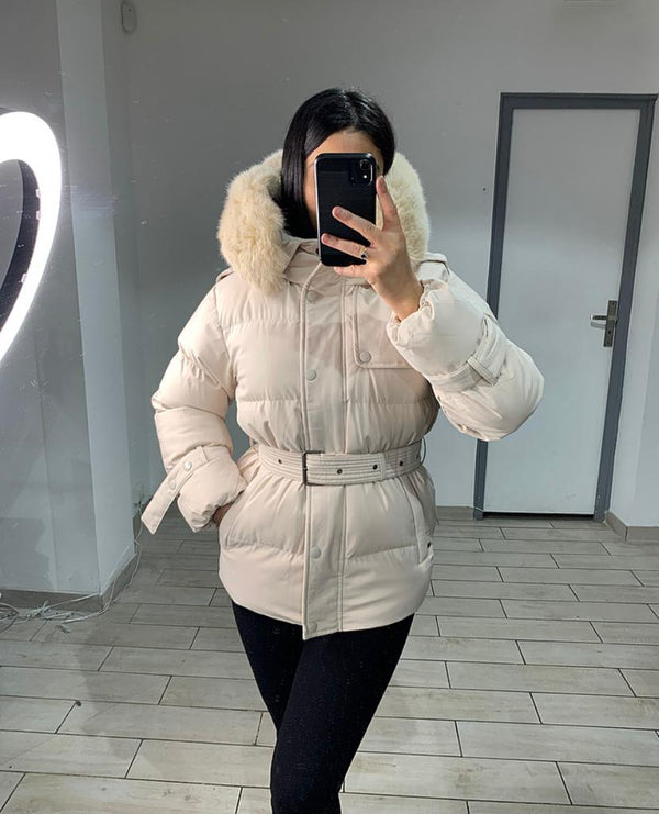 Parka Femmes  beige Vegan