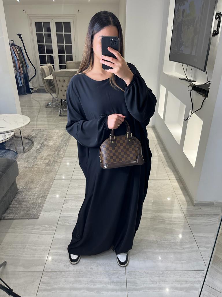 Abaya simple abaya basique abaya pas cher femme musulmane Ivshop IVSHOP boutique